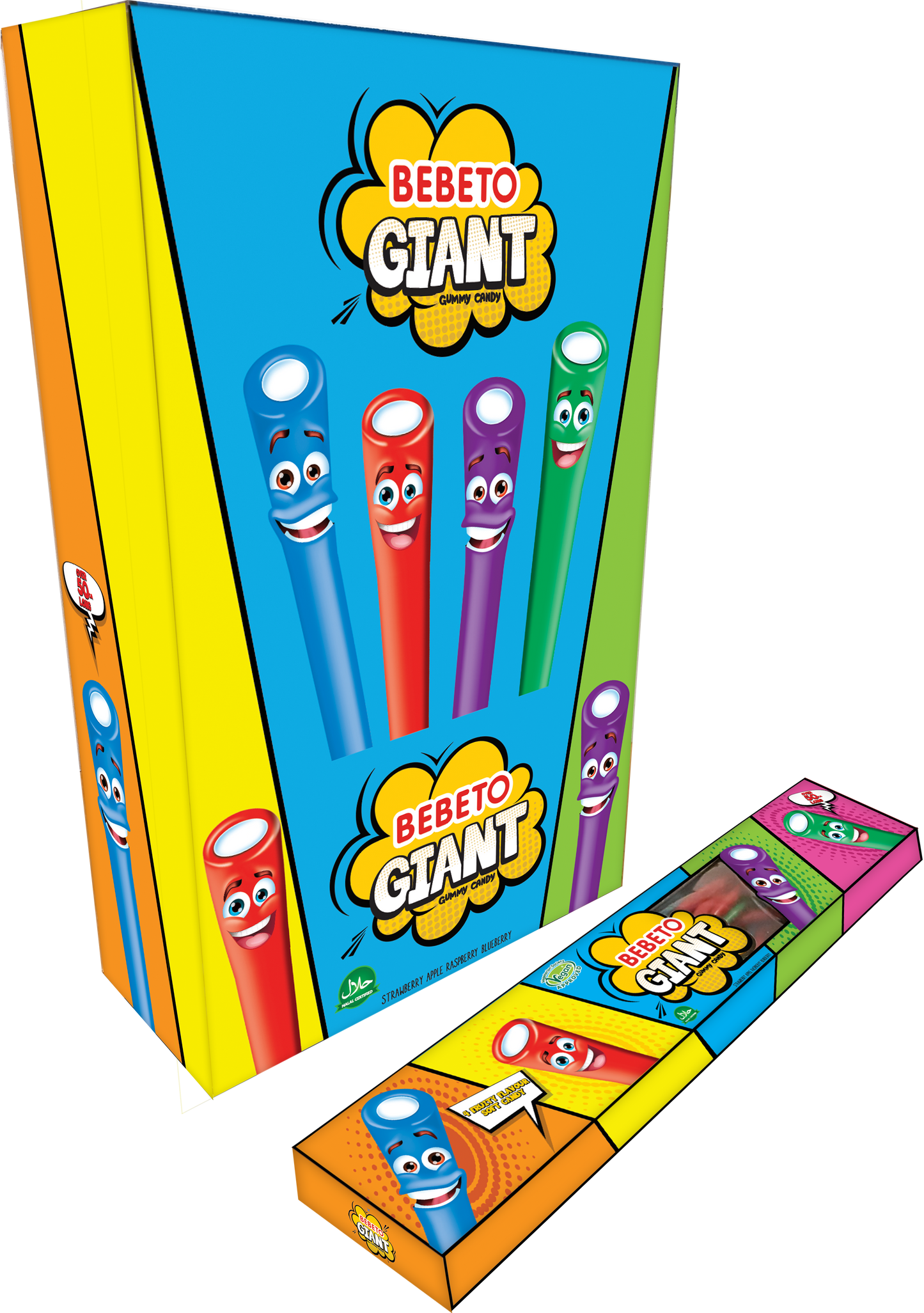 BEBETO GIANT CABLES 400G X12