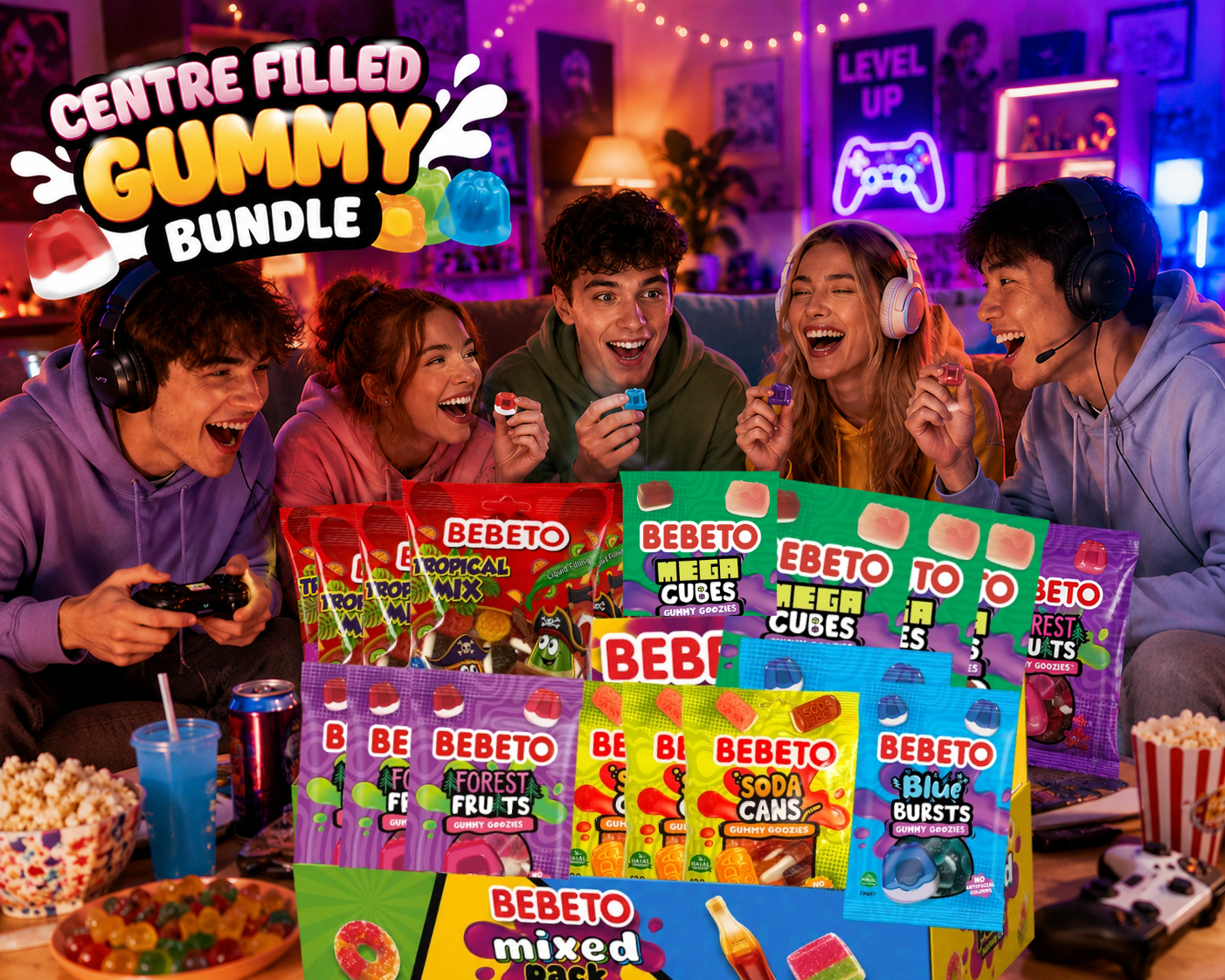 Bebeto Centre Filled Gummy Bundle