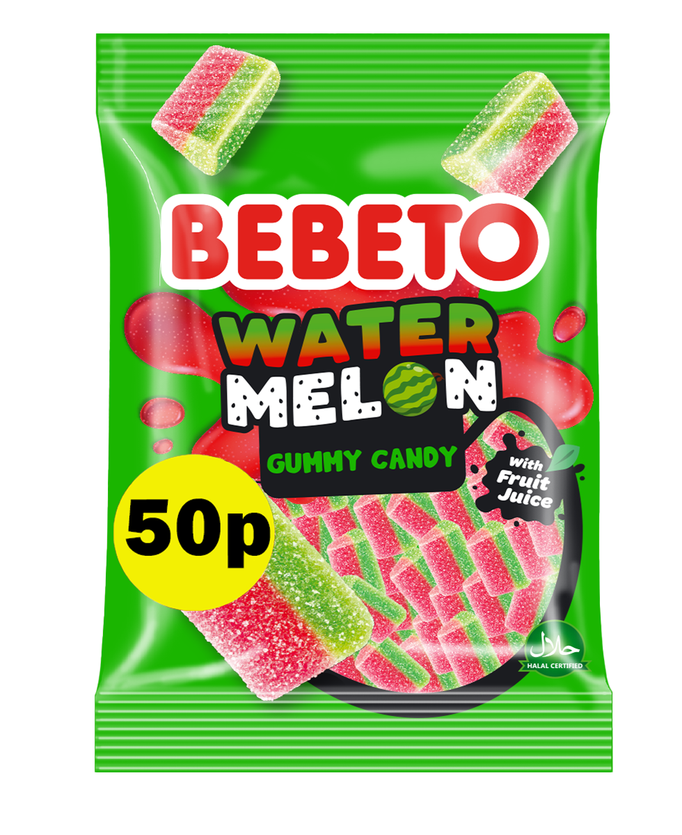 BEBETO WATERMELON 70G PMP X20