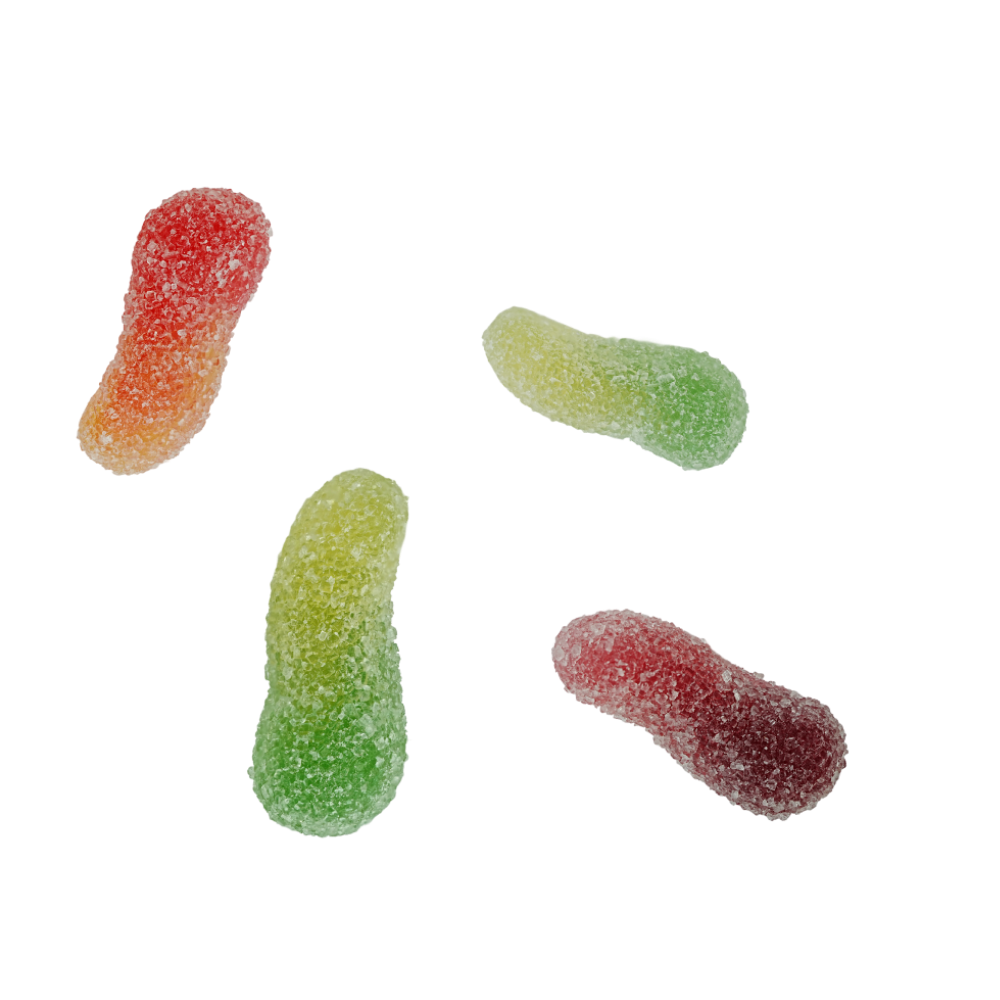 SOUR WORMS FIZZY GUMMY 2KG