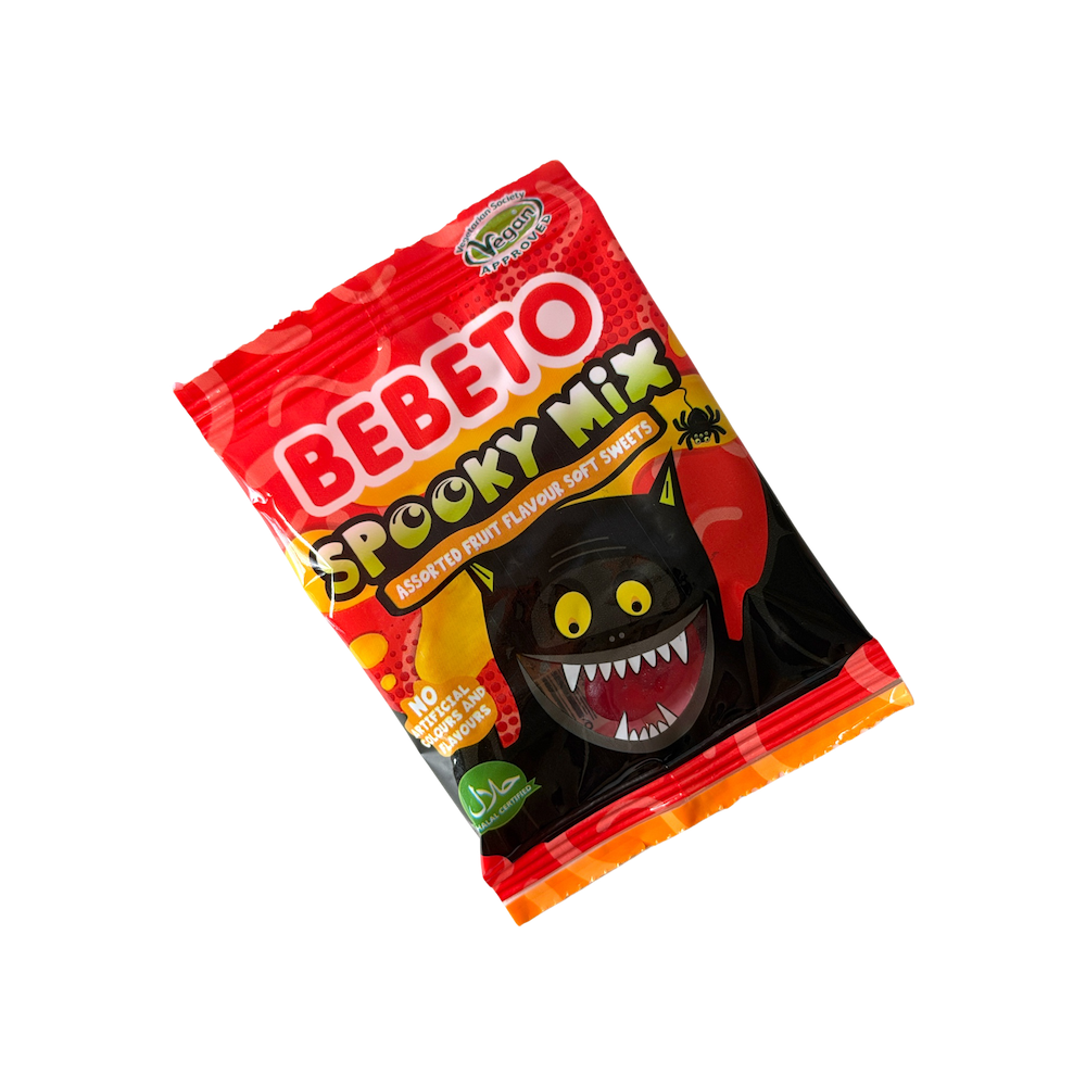BEBETO SPOOKY MIX MULTI PACK 15g x 25 x 12