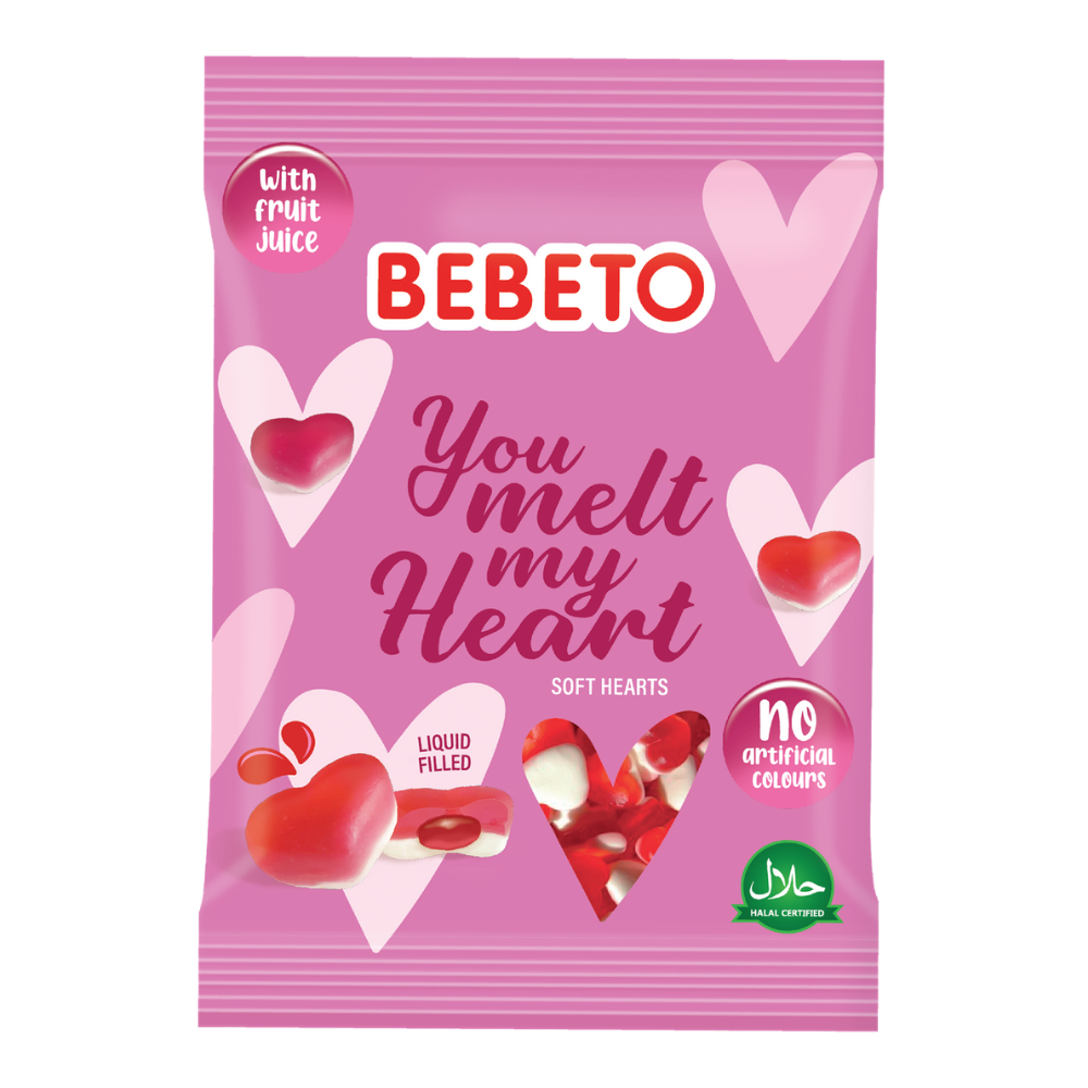 YOU MELT MY HEART CENTRE FILLED HEARTS