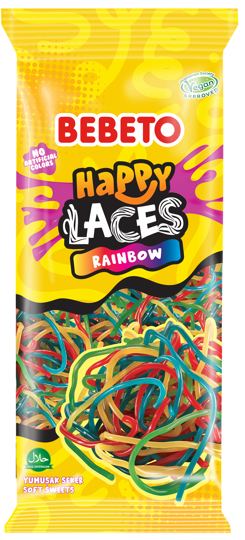 RAINBOW HAPPY LACES