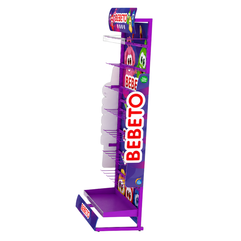 Bebeto Branded POS Display Stand