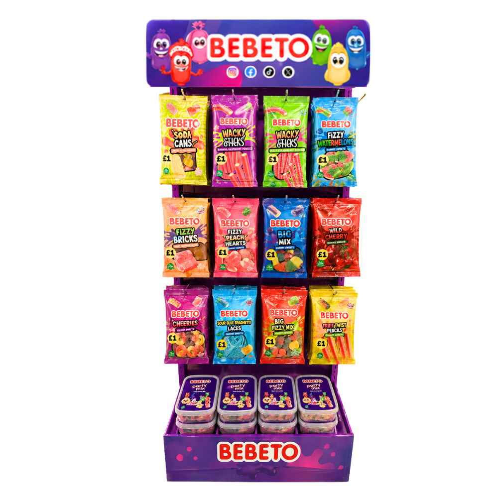 🎁 Bebeto Branded POS Display Stand (100% off)