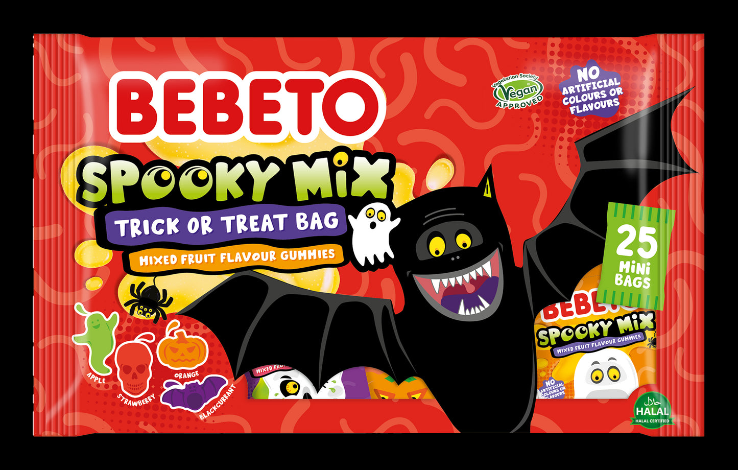 SPOOKY MIX MULTI PACK 375g X 12
