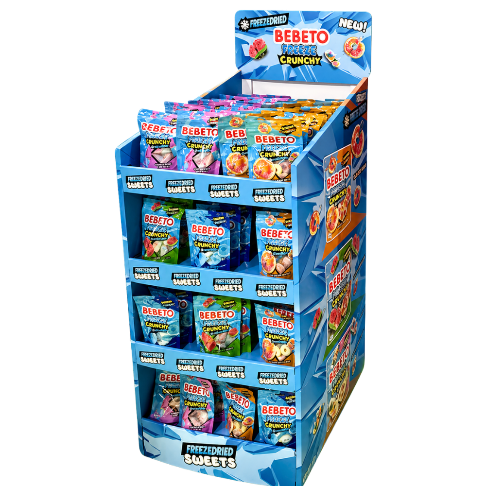 🎁 Bebeto Branded Freeze Dried POS Stand (100% off)