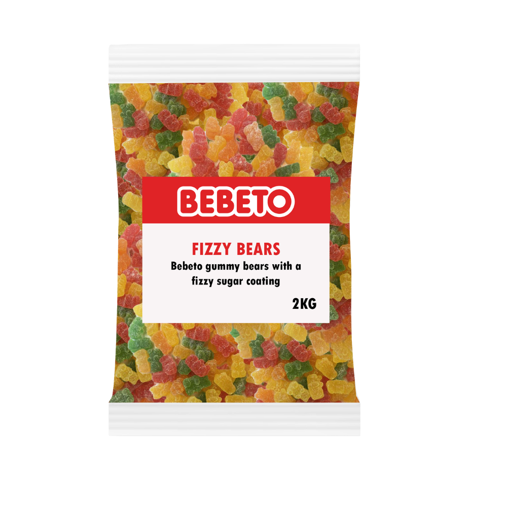 BEBETO FIZZY BEARS 2KG X 6