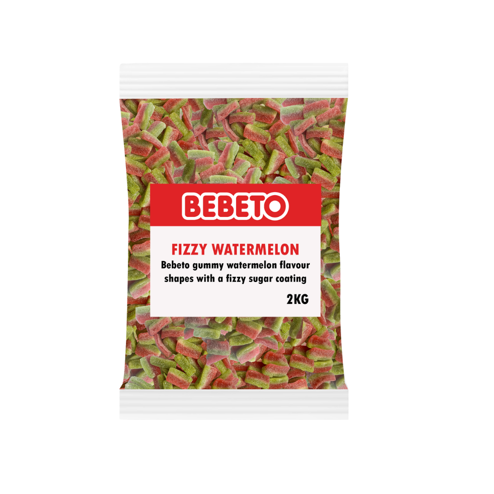 BEBETO FIZZY WATERMELON 2KG X 6