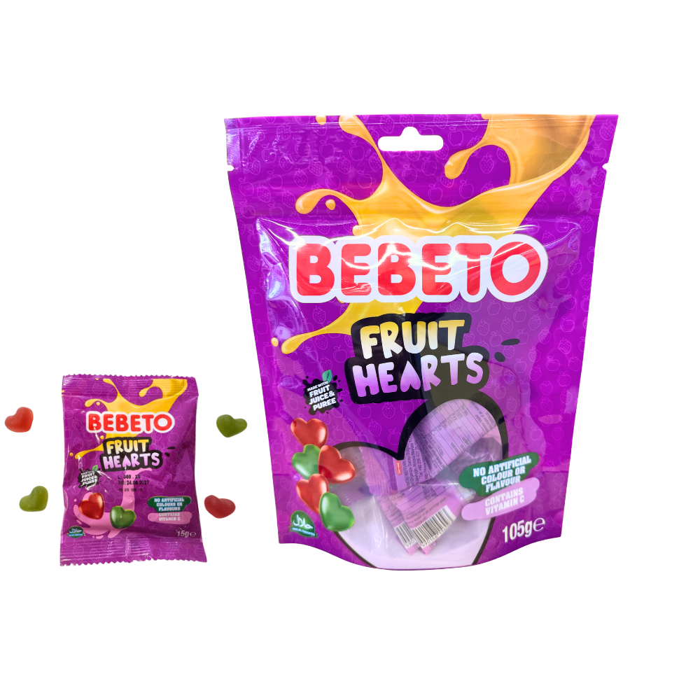 BEBETO FRUIT HEARTS