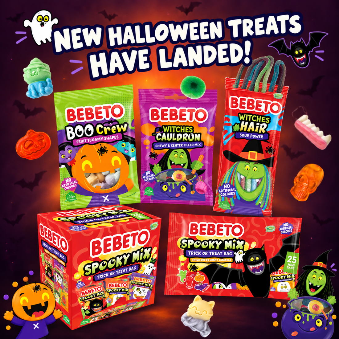 Halloween Sweets Have Landed: Discover the Bebeto Range