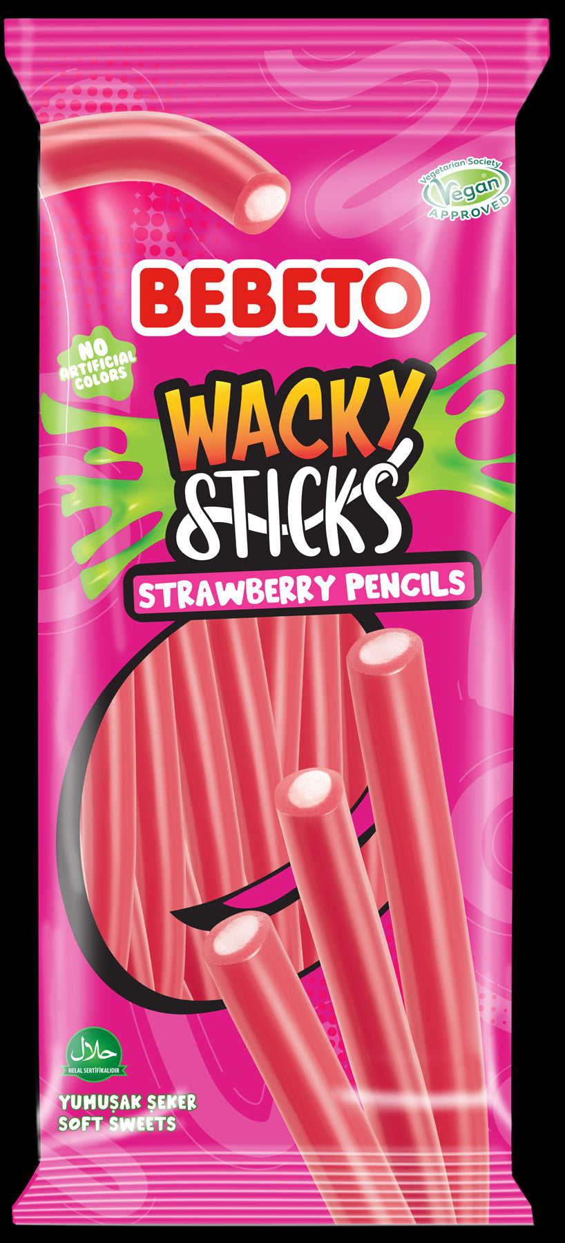 STRAWBERRY WACKY STICK PENCILS