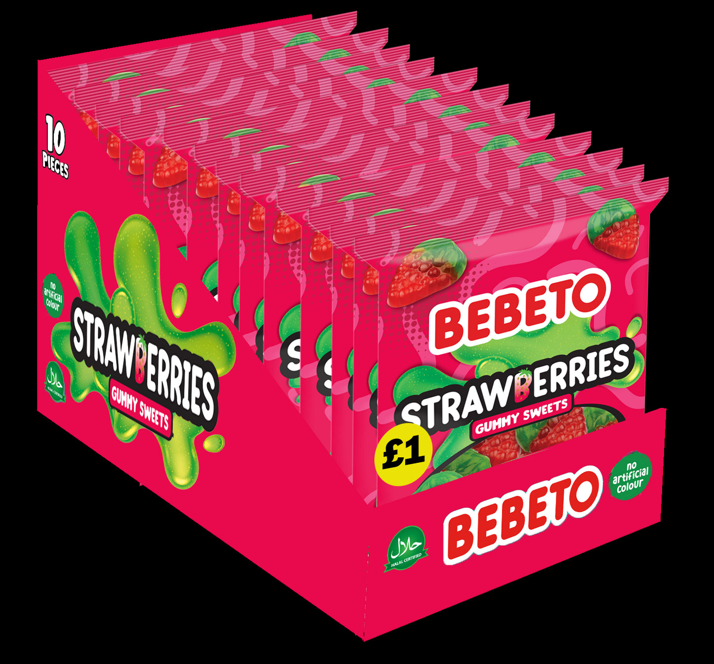 STRAWBERRIES 150g (PMP) X 10