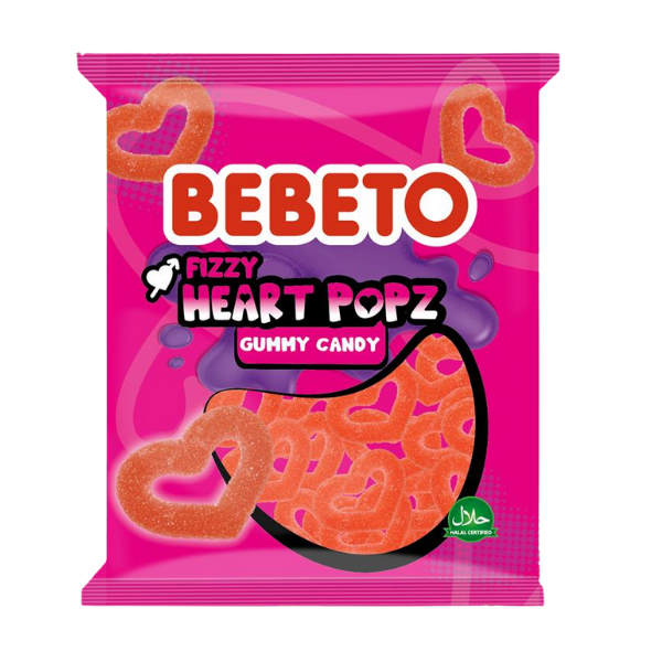 FIZZY HEART POPZ 150g X 10