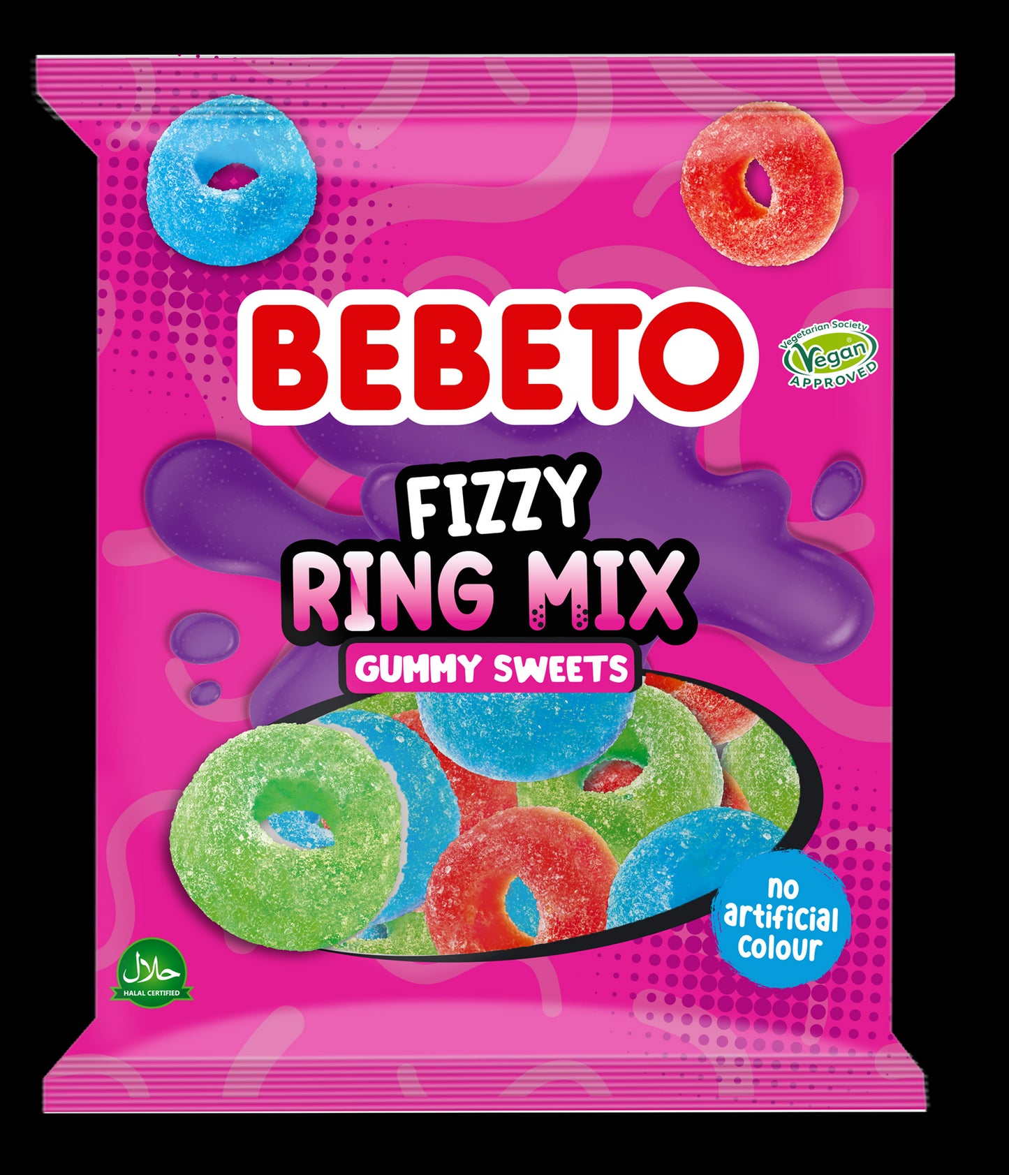 BEBETO FIZZY RING MIX 150G (NPM)