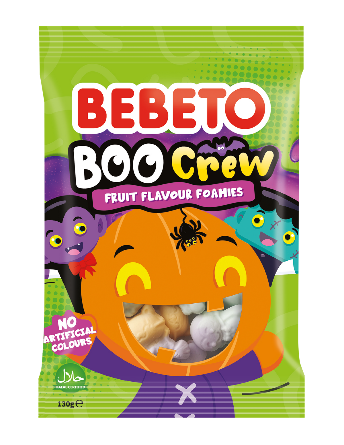 Bebeto Boo Crew Halloween Foamies 130g