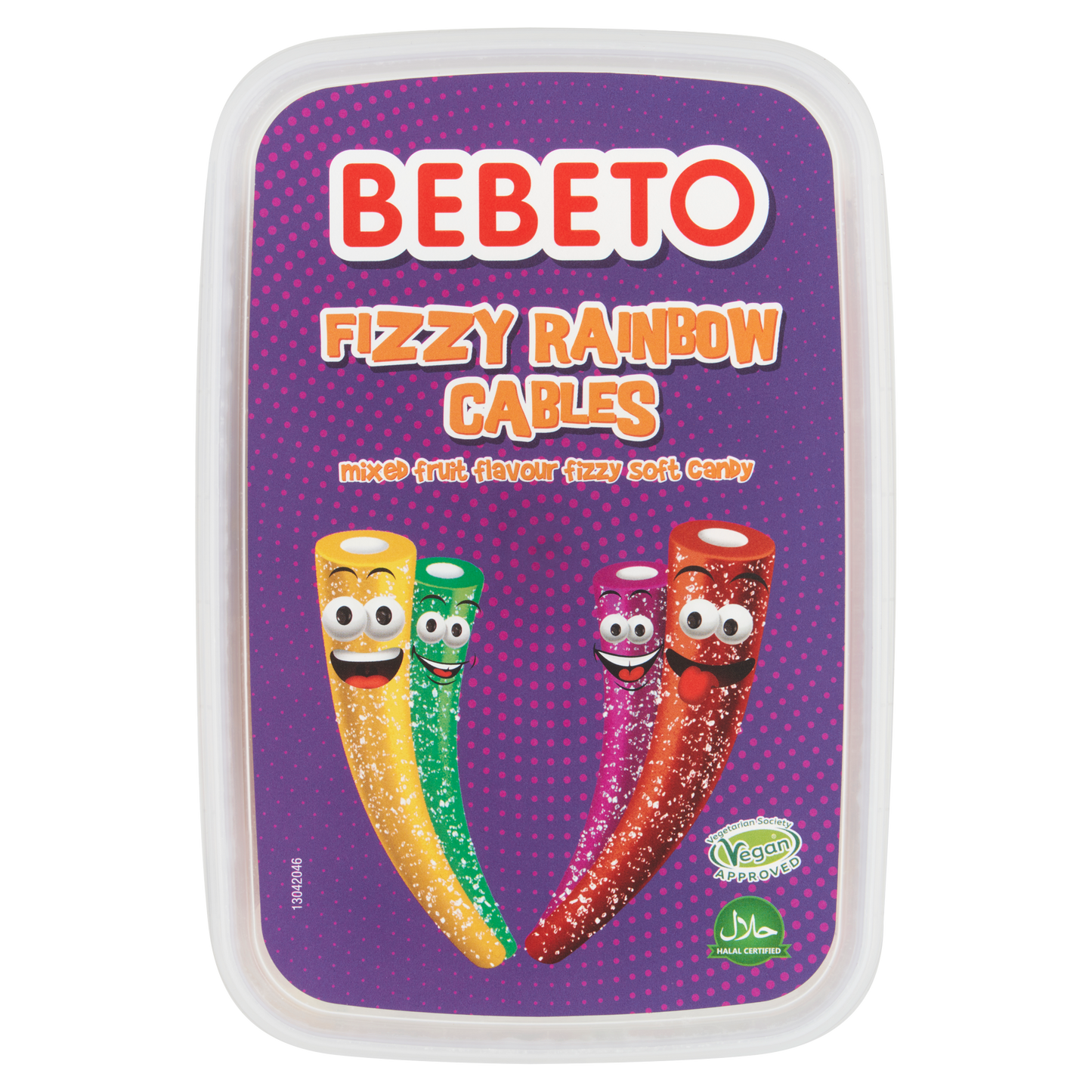 BEBETO RAINBOW CABLES (TUB) 400G
