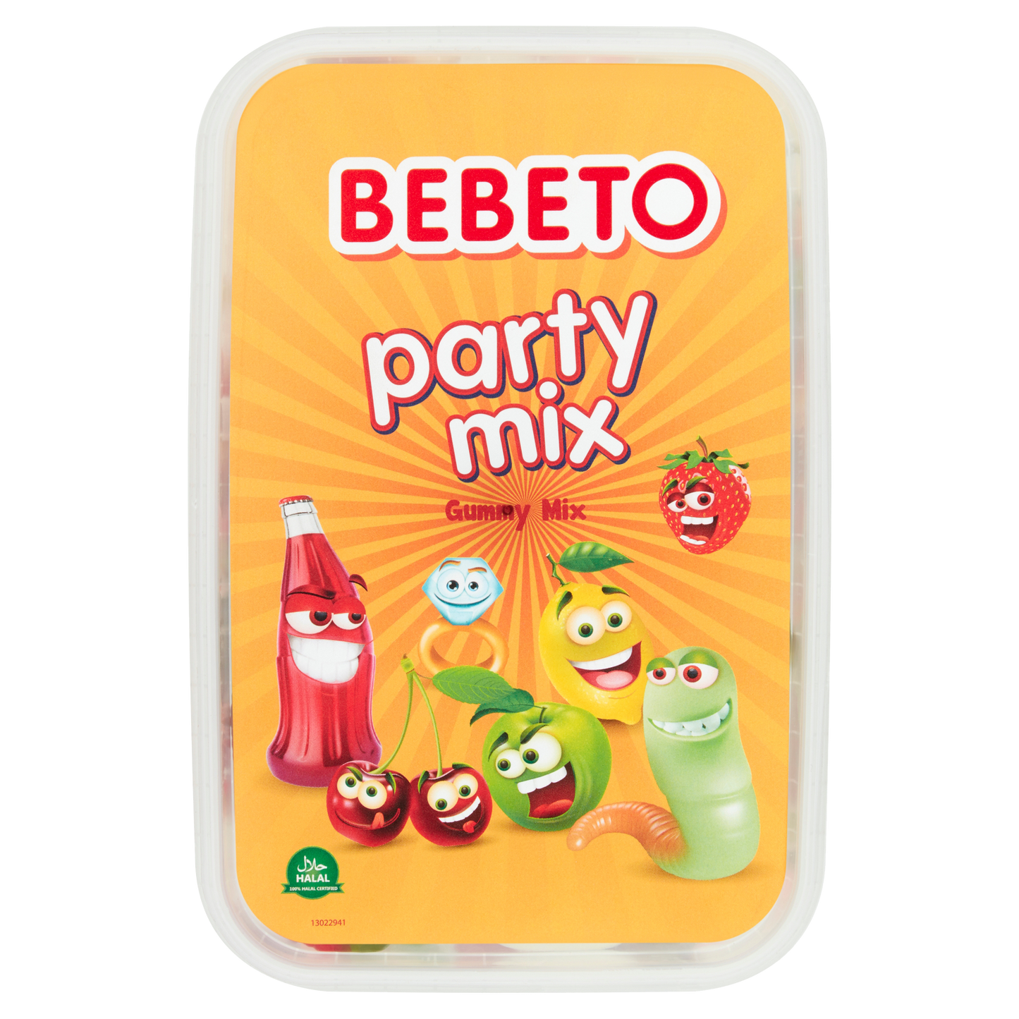 BEBETO GUMMY PARTY MIX (TUB) 400G