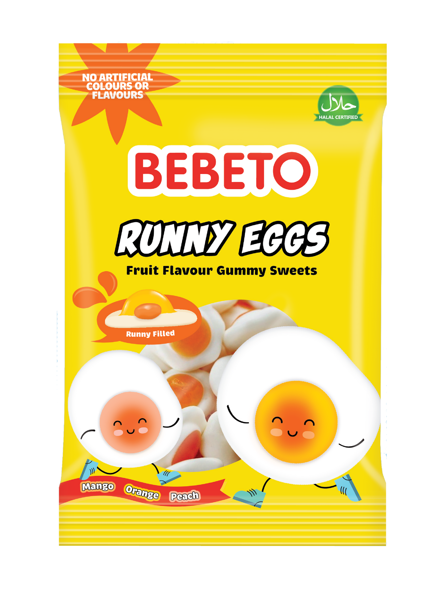 BEBETO RUNNY EGGS 130gx10 NPM