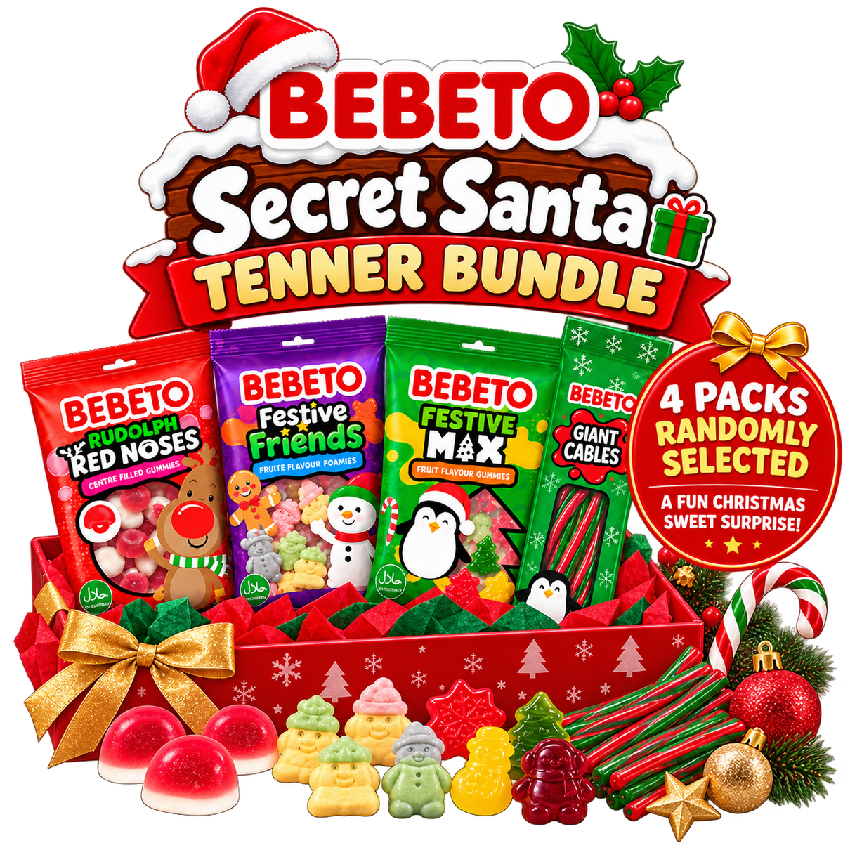 Bebeto Secret Santa Tenner Bundle – A Sweet Christmas Surprise!