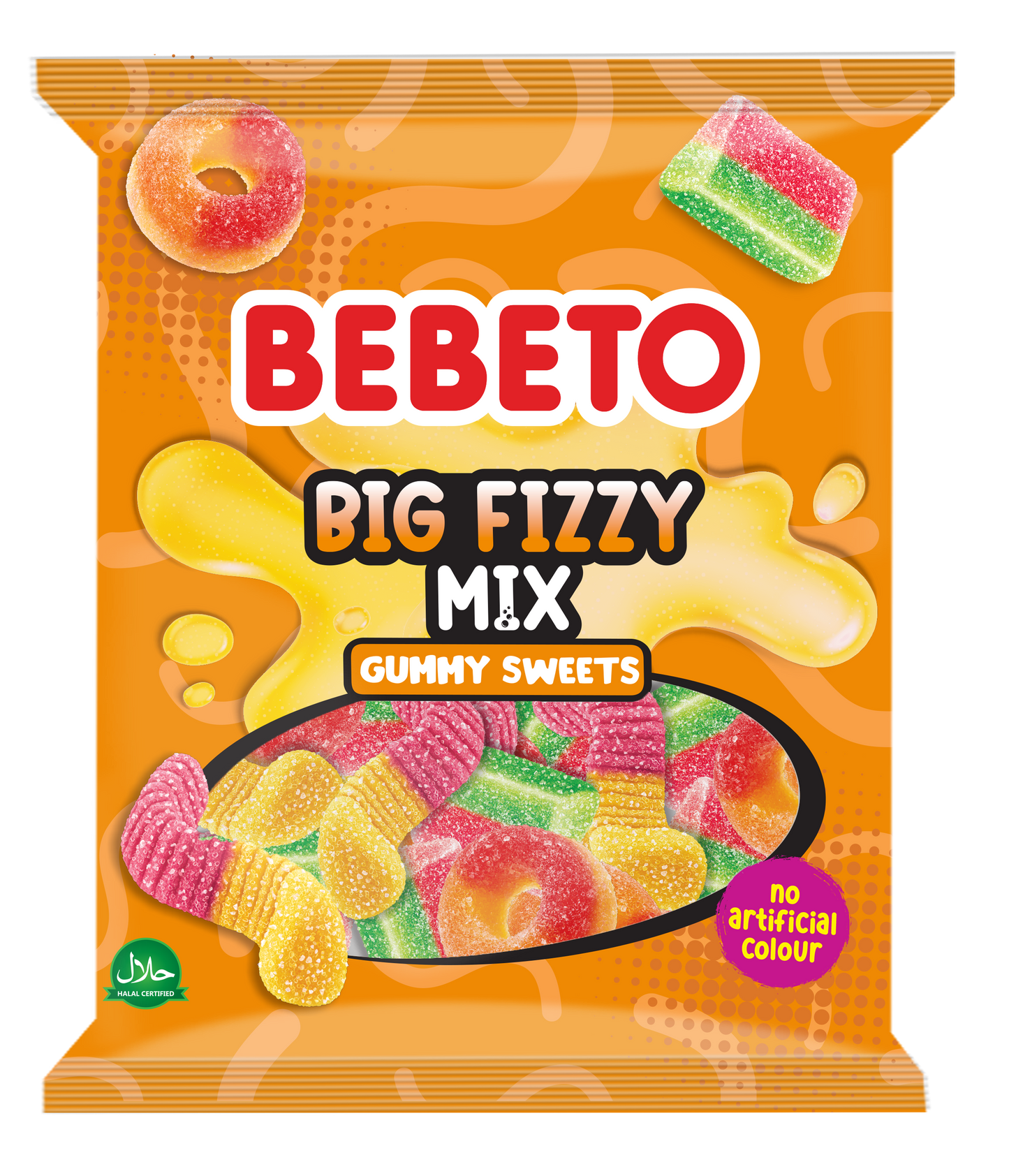 BEBETO BIG FIZZY MIX 150G (NPM) X10