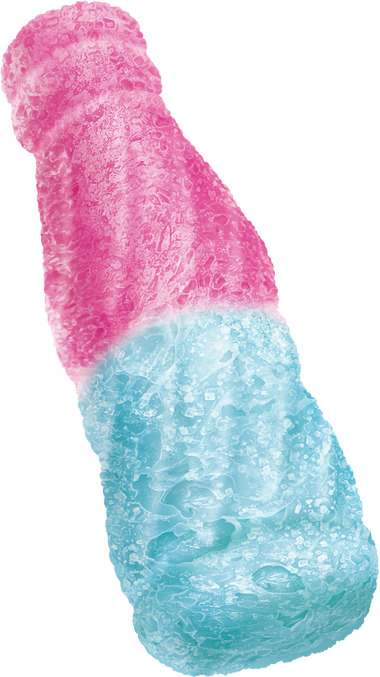 BEBETO FREEZE DRIED BUBBLEGUM BOTTLES X 35G X12