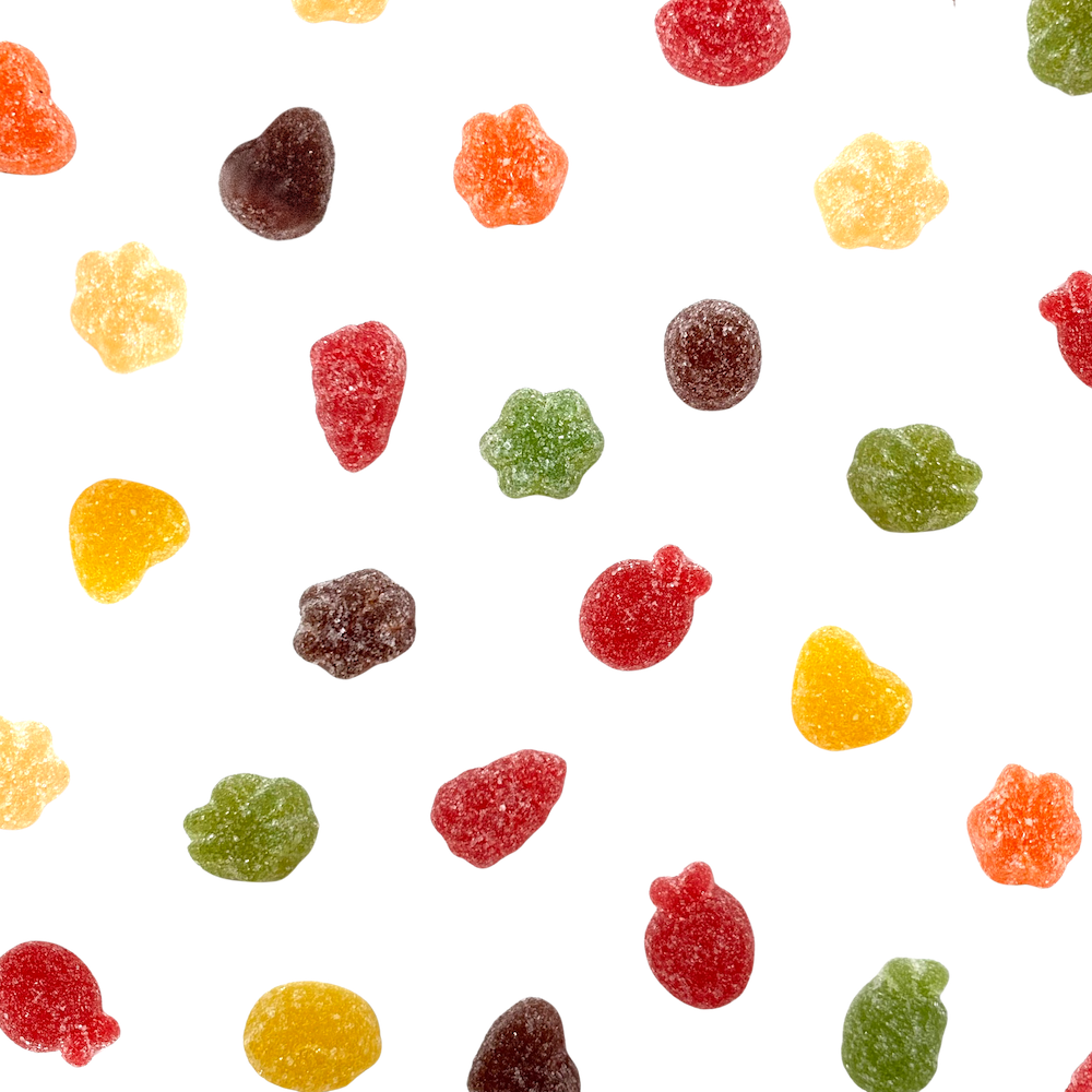 Bebeto Fizzy Sour Crew Gummy Sweets 200G X 10
