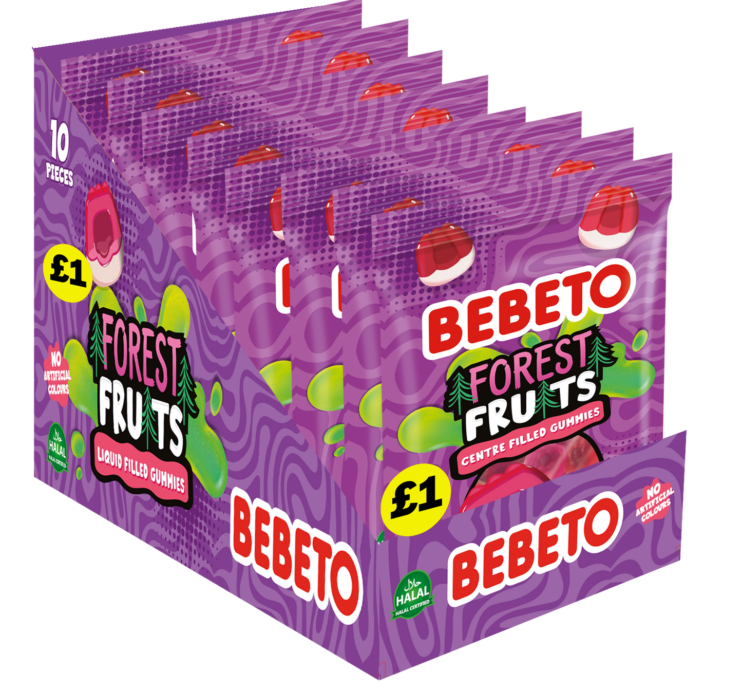 FOREST FRUITS 130G X 10