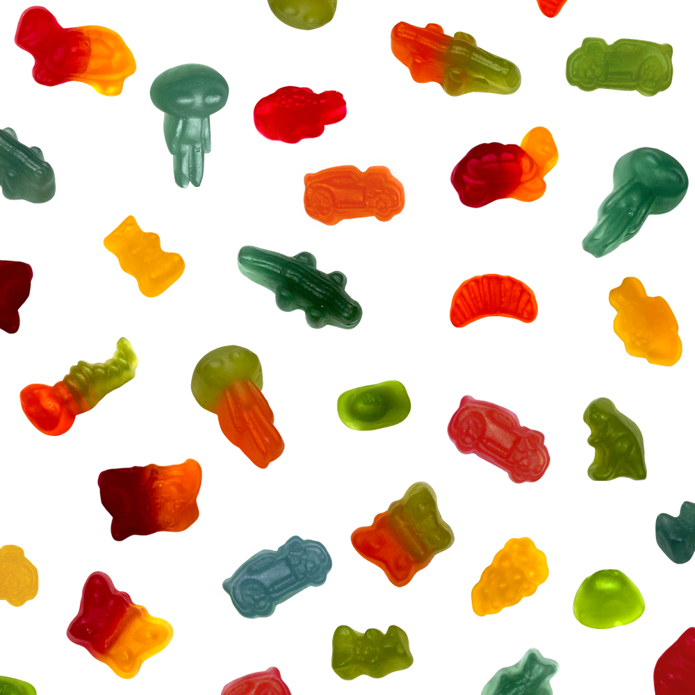 Bebeto Fruity Crew Gummy Sweets 200G X 10