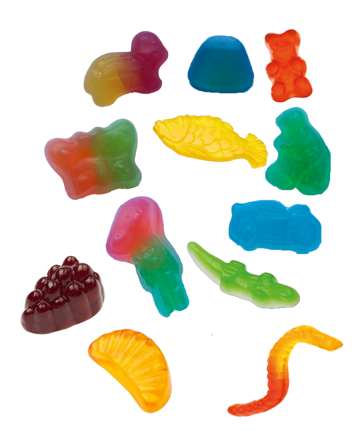 Bebeto Fruity Crew Gummy Sweets 200G X 10