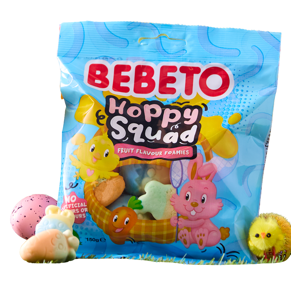 HOPPY SQUAD FRUIT FLAVOUR FOAMIES X 10