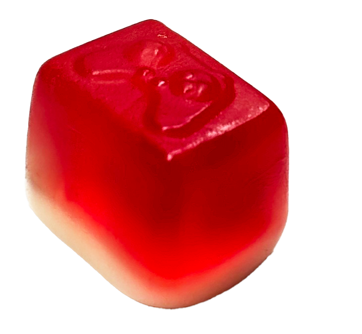 MEGA CUBES CENTRE FILLED GUMMY 130G X 10 PMP