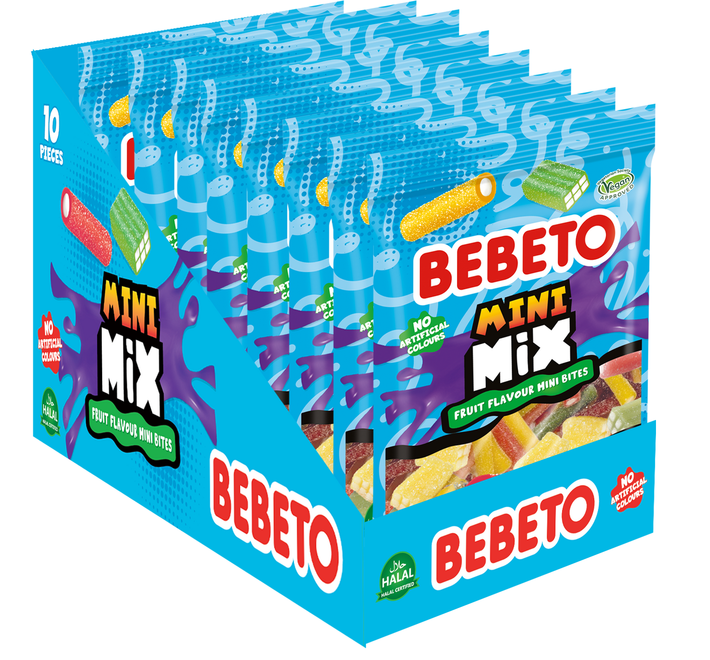 BEBETO MINI MIX 130G X 10