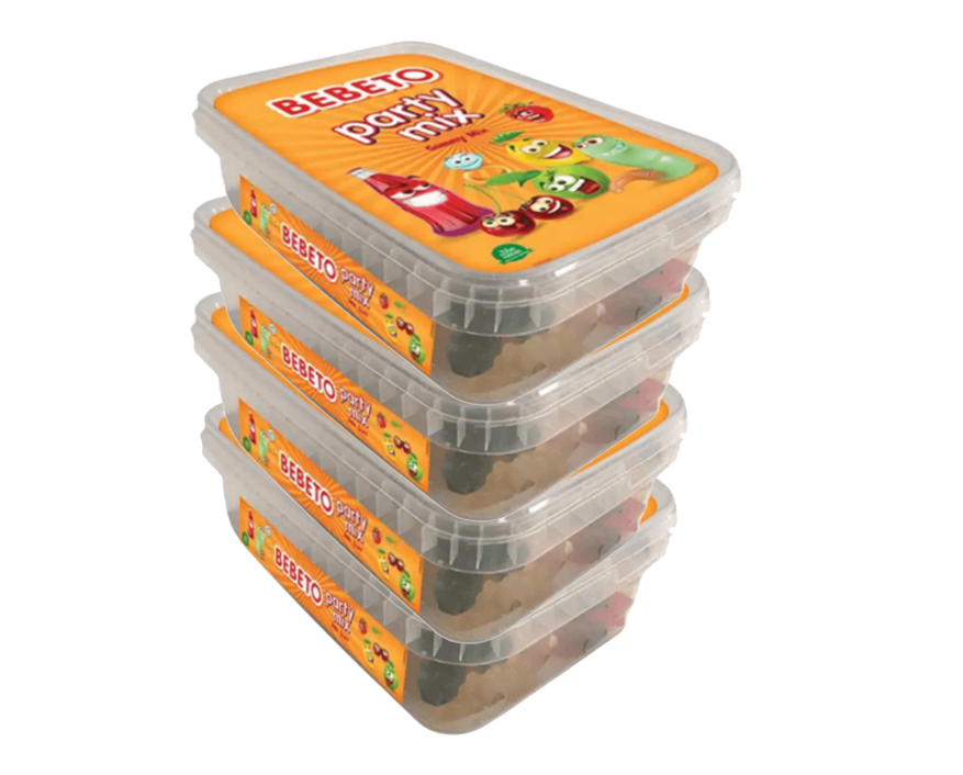BEBETO GUMMY PARTY MIX 400GX12