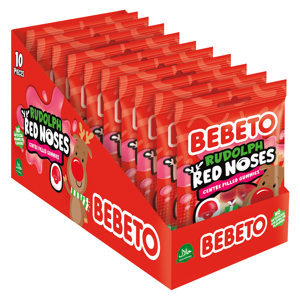 RUDOLPH RED NOSES 150G X 10