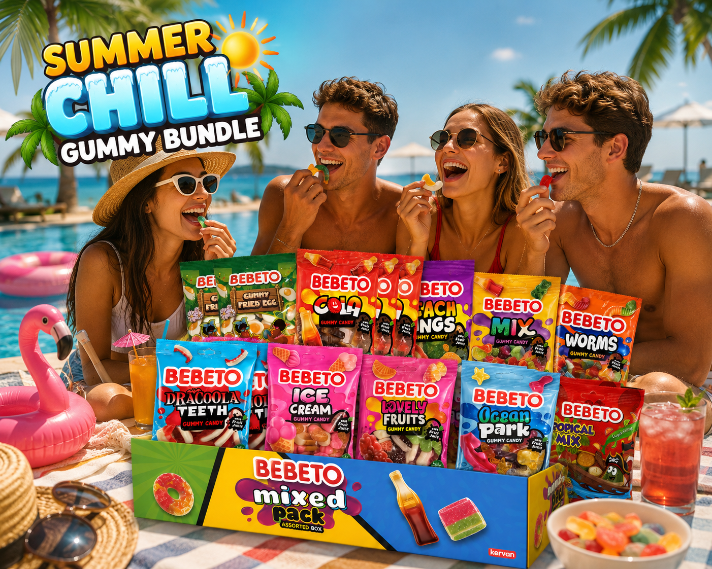 BEBETO SUMMER CHILL GUMMY BUNDLE