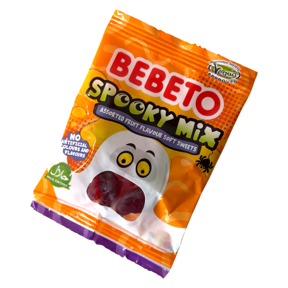 BEBETO SPOOKY MIX MULTI PACK 15g x 25 x 12