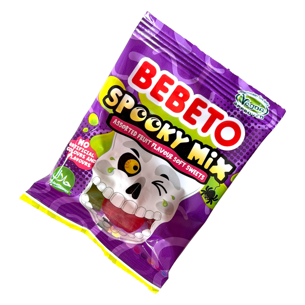 BEBETO SPOOKY MIX MULTI PACK 15g x 25 x 12