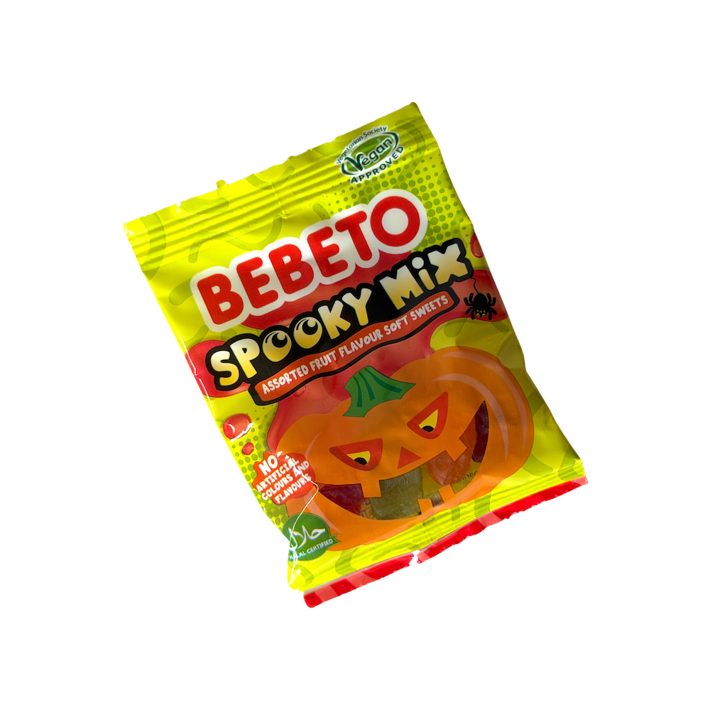 BEBETO SPOOKY MIX MULTI PACK 15g x 25 x 12