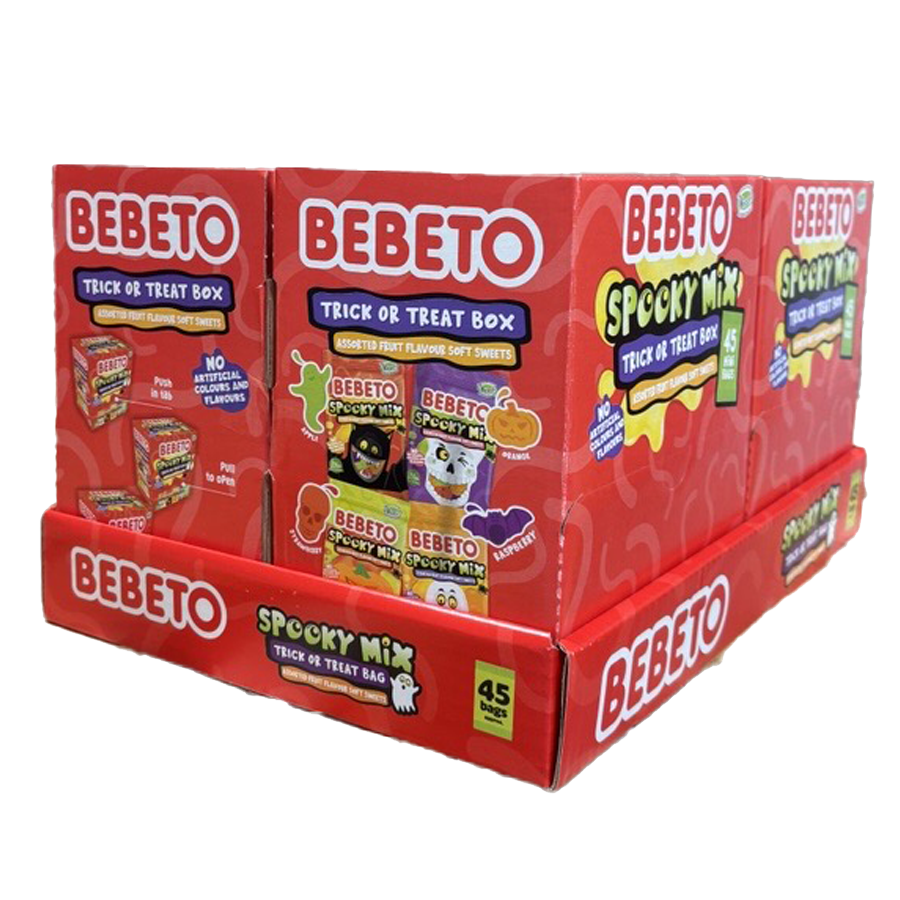 SPOOKY MIX TRICK OR TREAT BOX 675G X 4