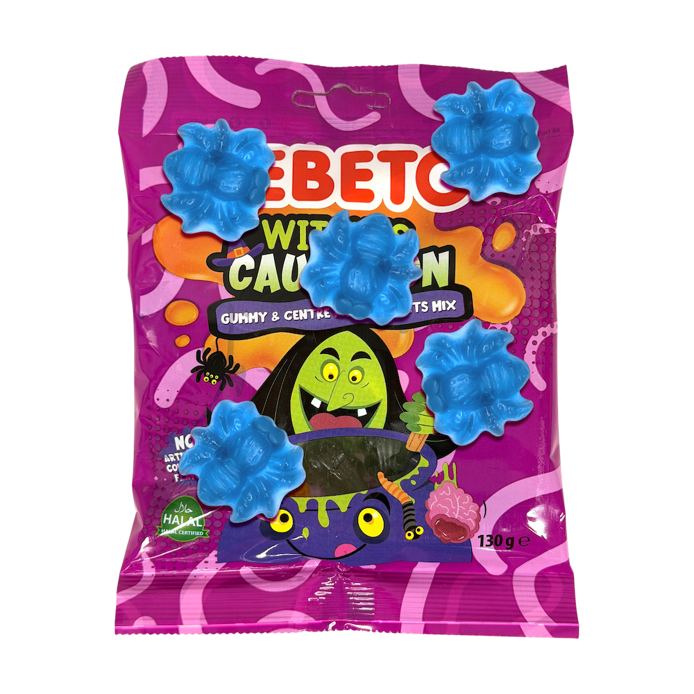 Witches Cauldron Halloween Gummy Sweets 130g X 10
