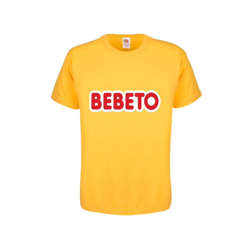 Bebeto Official Yellow Logo T-Shirt
