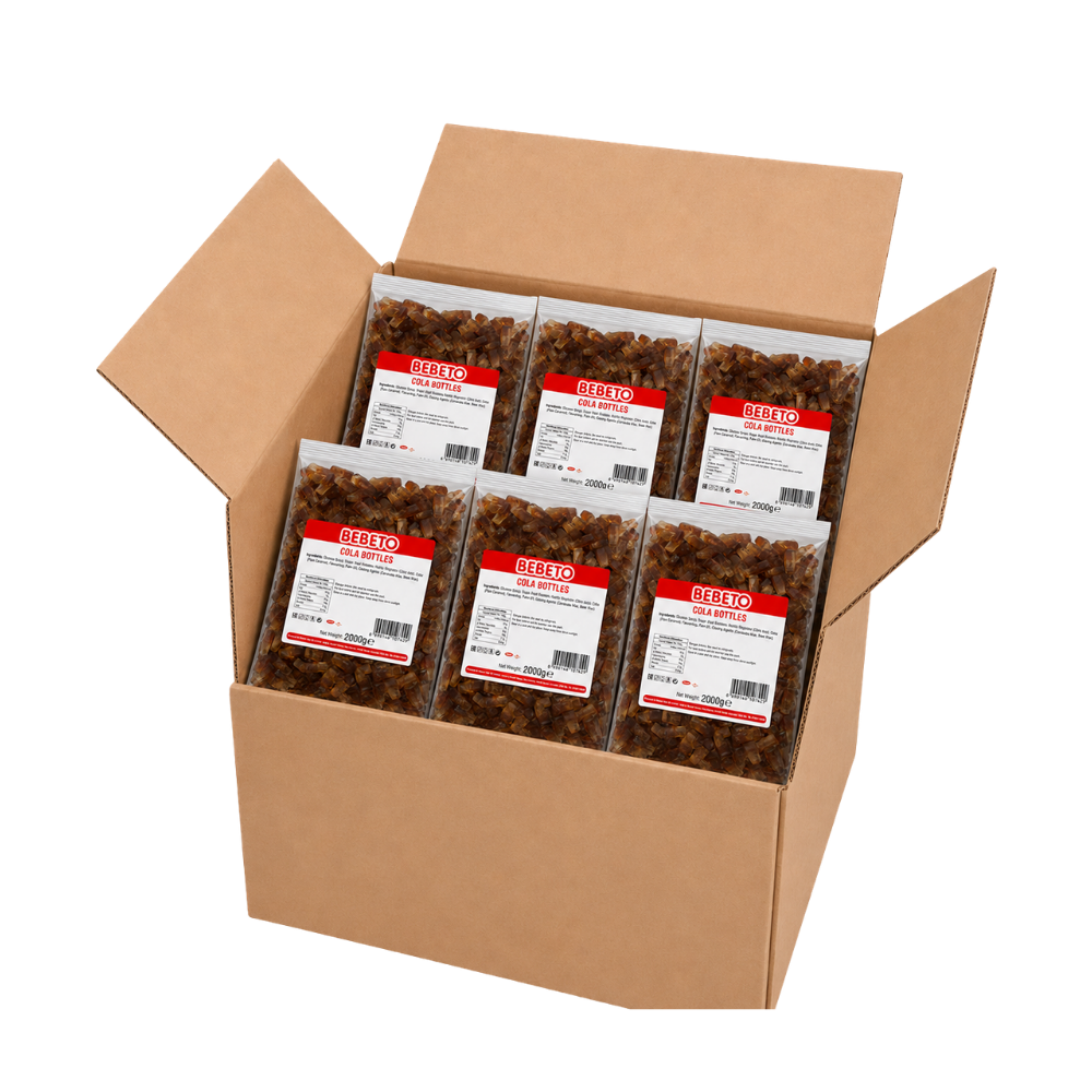 BEBETO COLA BOTTLES 2KGX6
