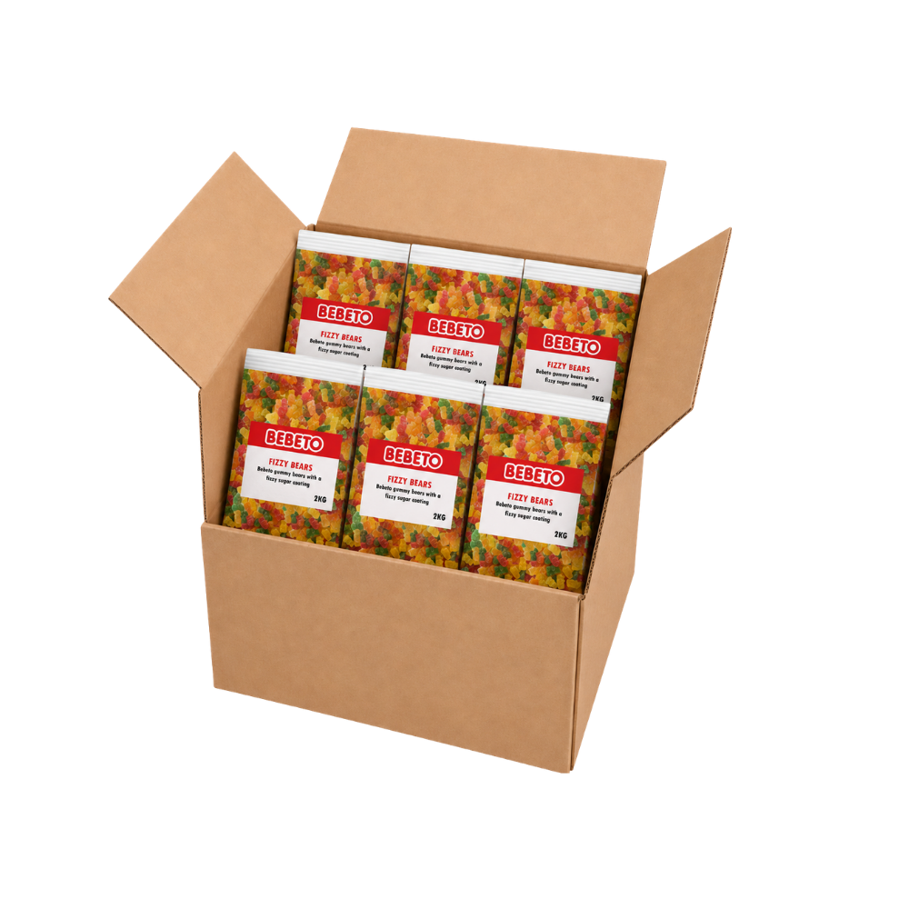 BEBETO FIZZY BEARS 2KG X 6