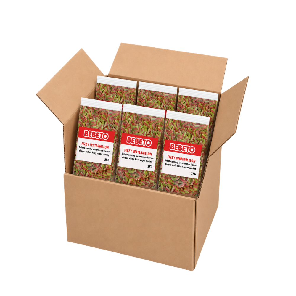 BEBETO FIZZY WATERMELON 2KG X 6