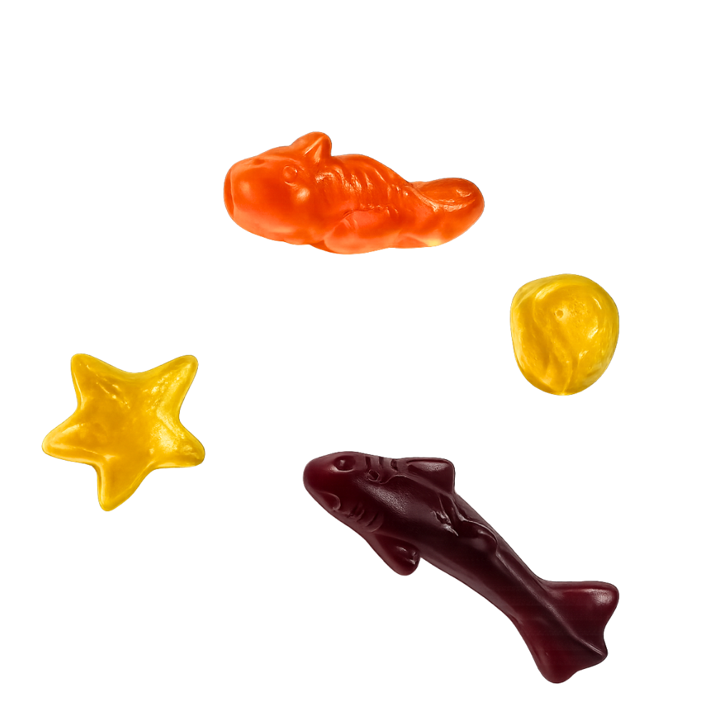 BEBETO OCEAN PARK GUMMY SWEETS 80G X12