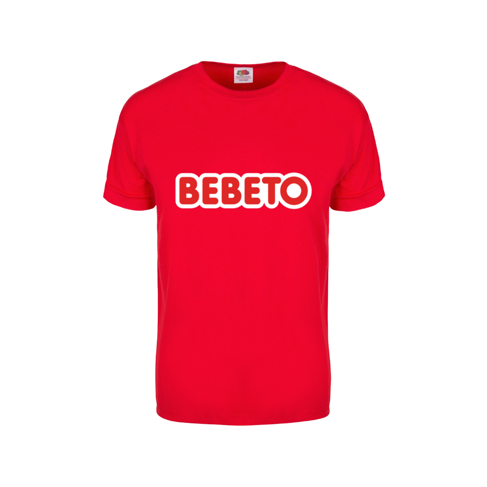 Bebeto Official Red Logo T-Shirt