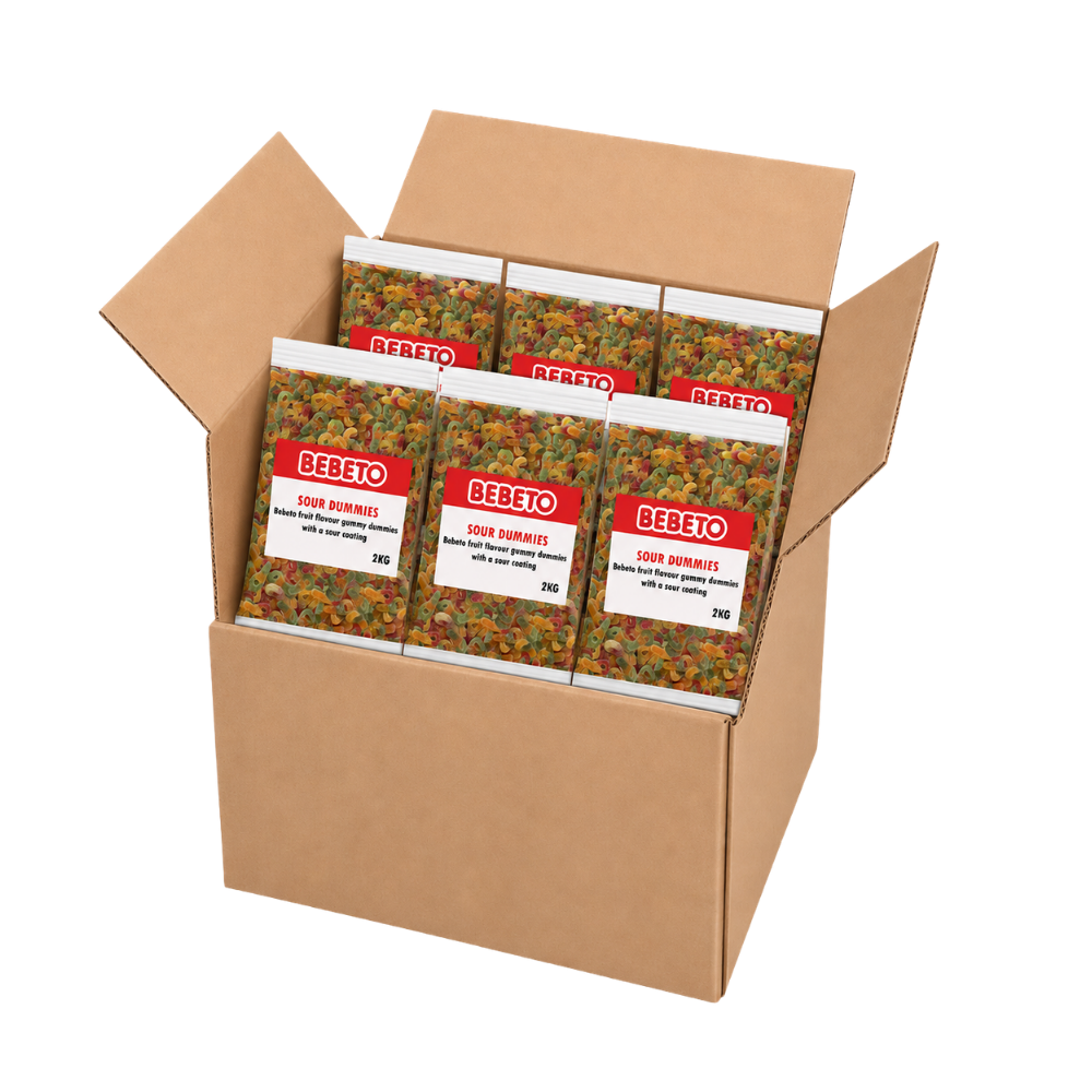 BEBETO SOUR DUMMIES 2KG X 6