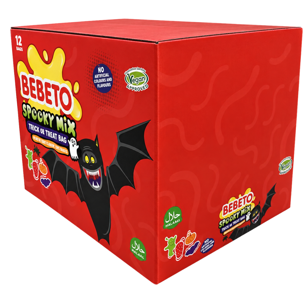 BEBETO SPOOKY MIX MULTI PACK 15g x 25 x 12