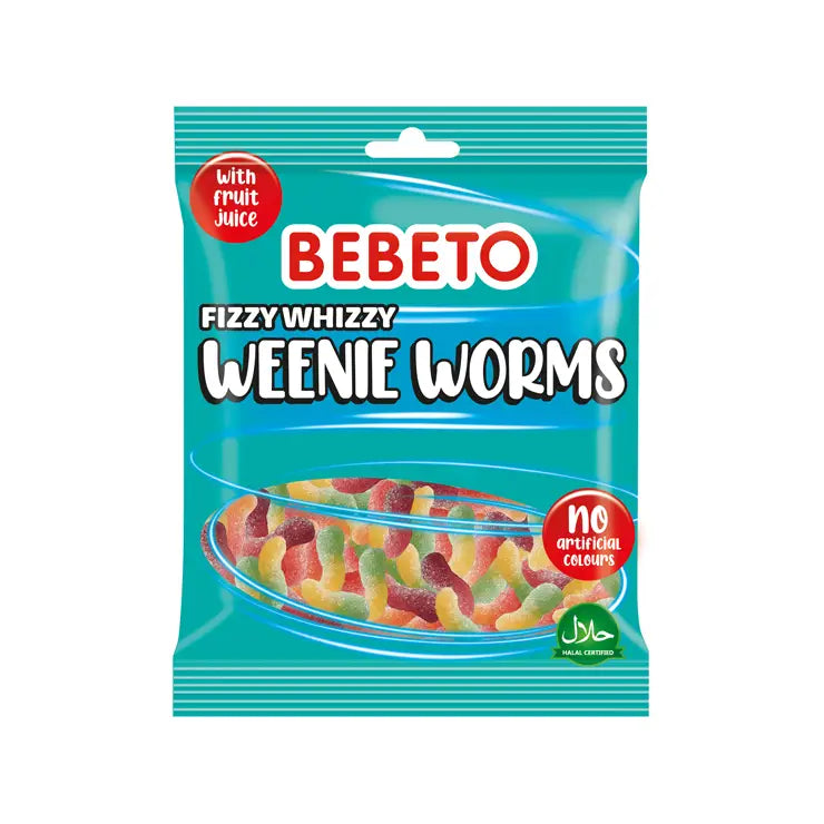 FIZZY WEENIE WORMS